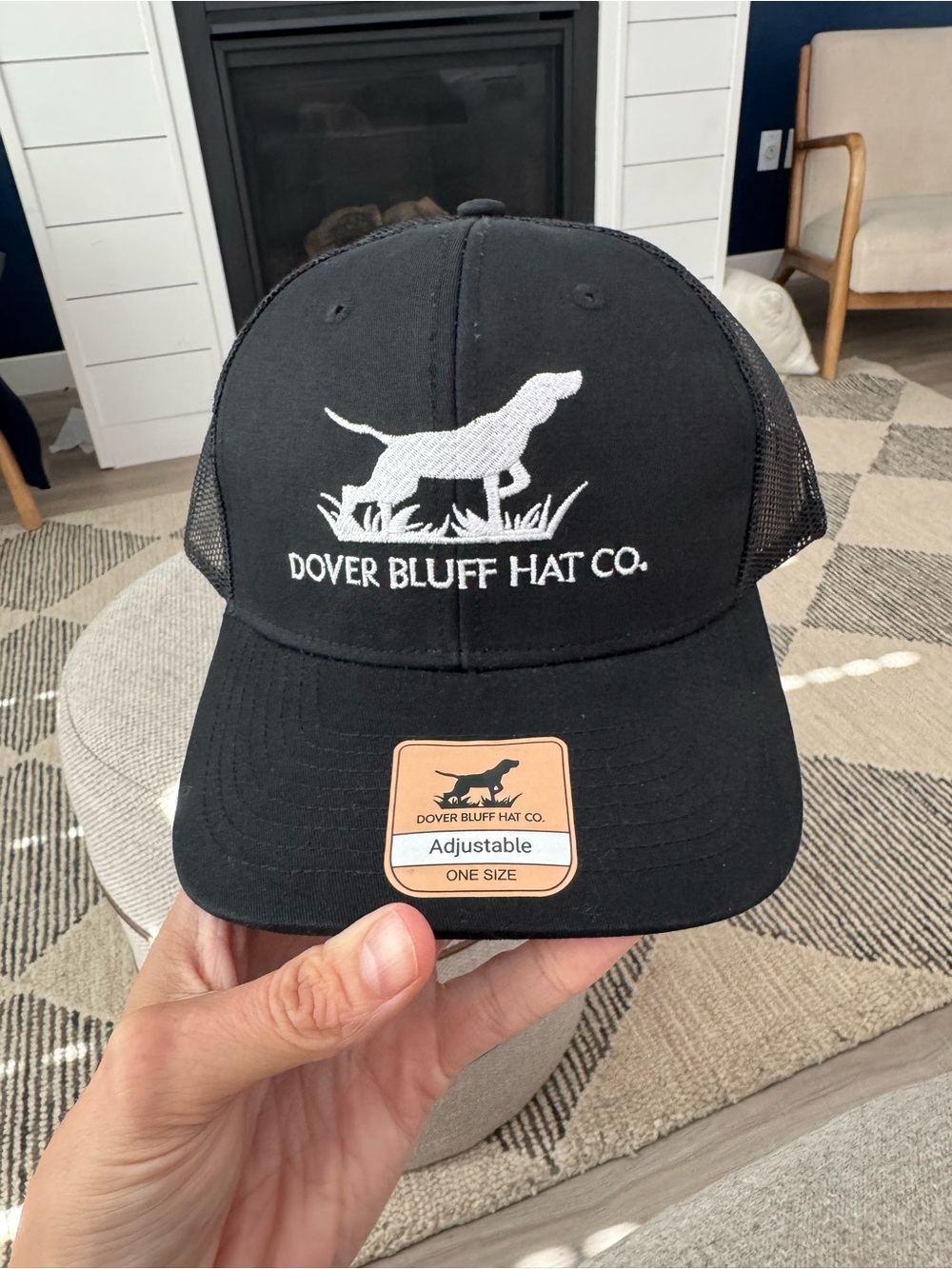NEW Dover Bluff Hat Co Pointer Dog Trucker Hat Adjustable